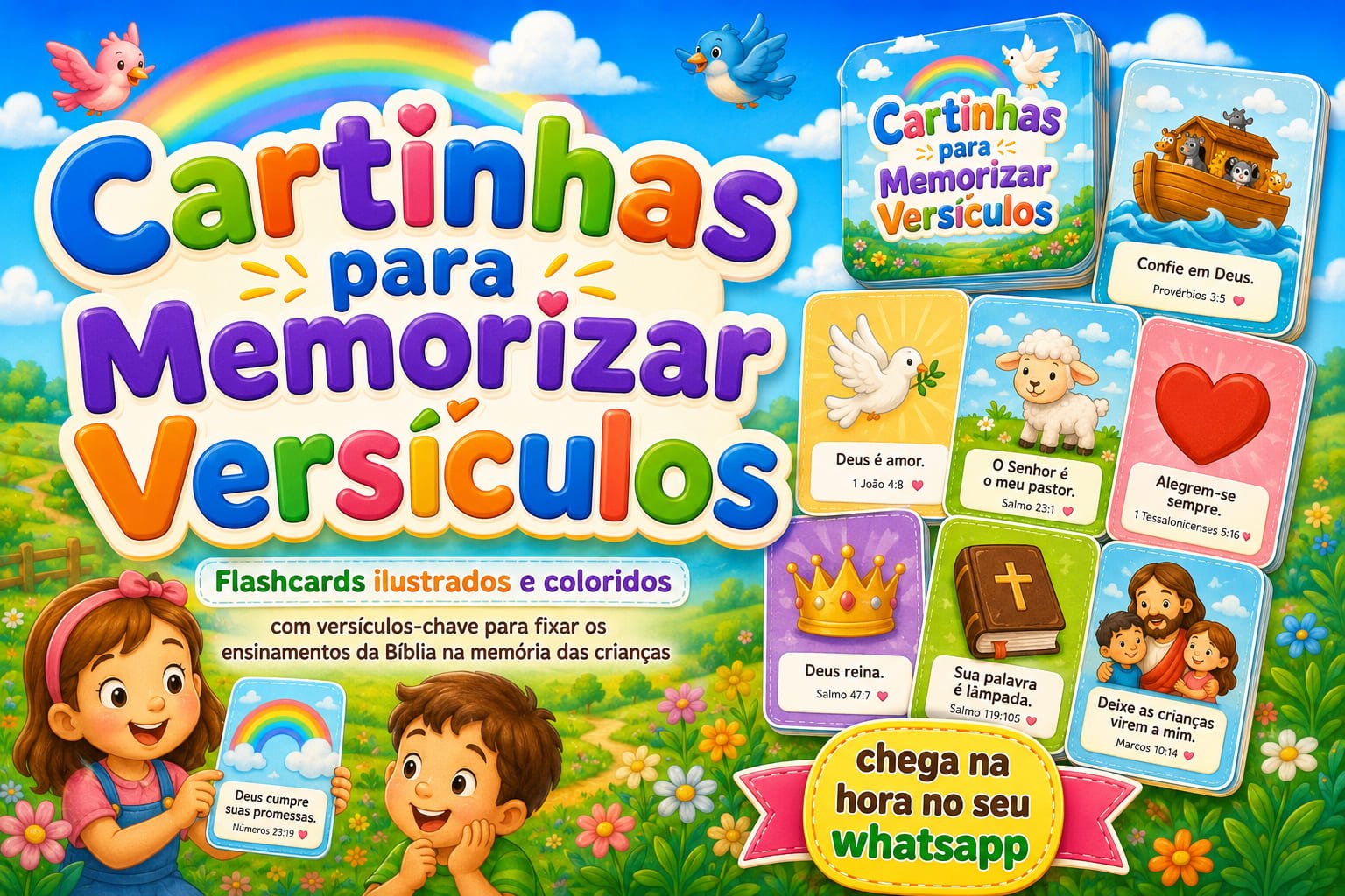 Cartinhas para Memorizar Versículos