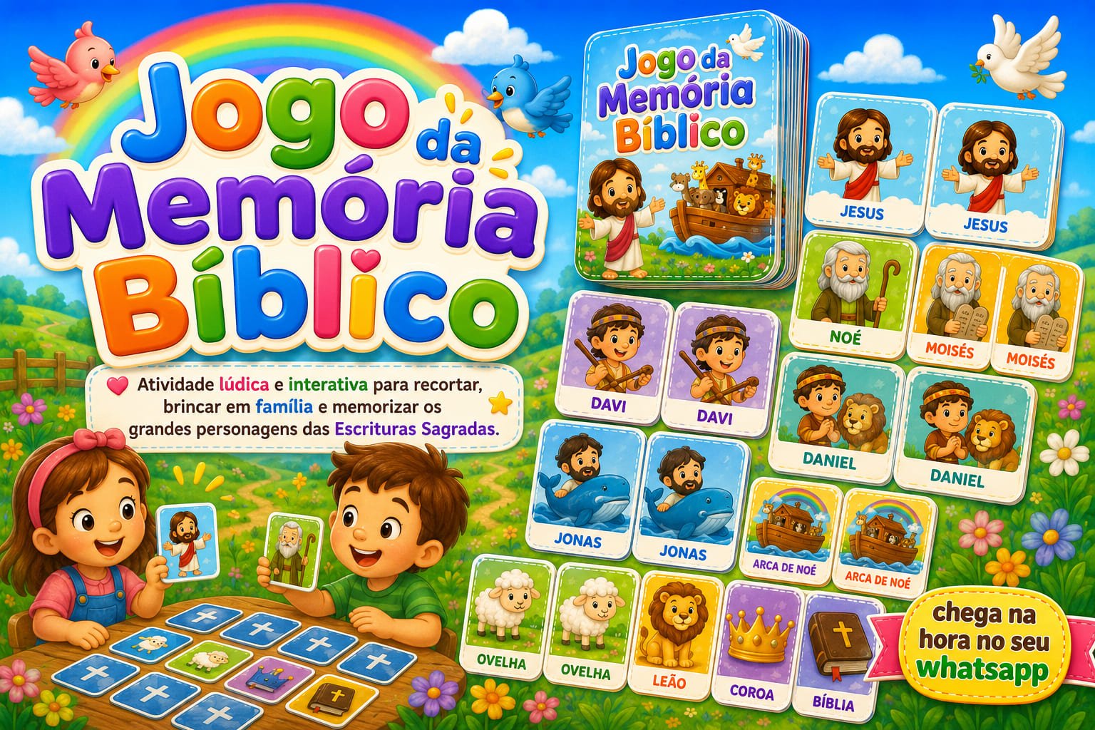 Jogo da Memória Bíblico
