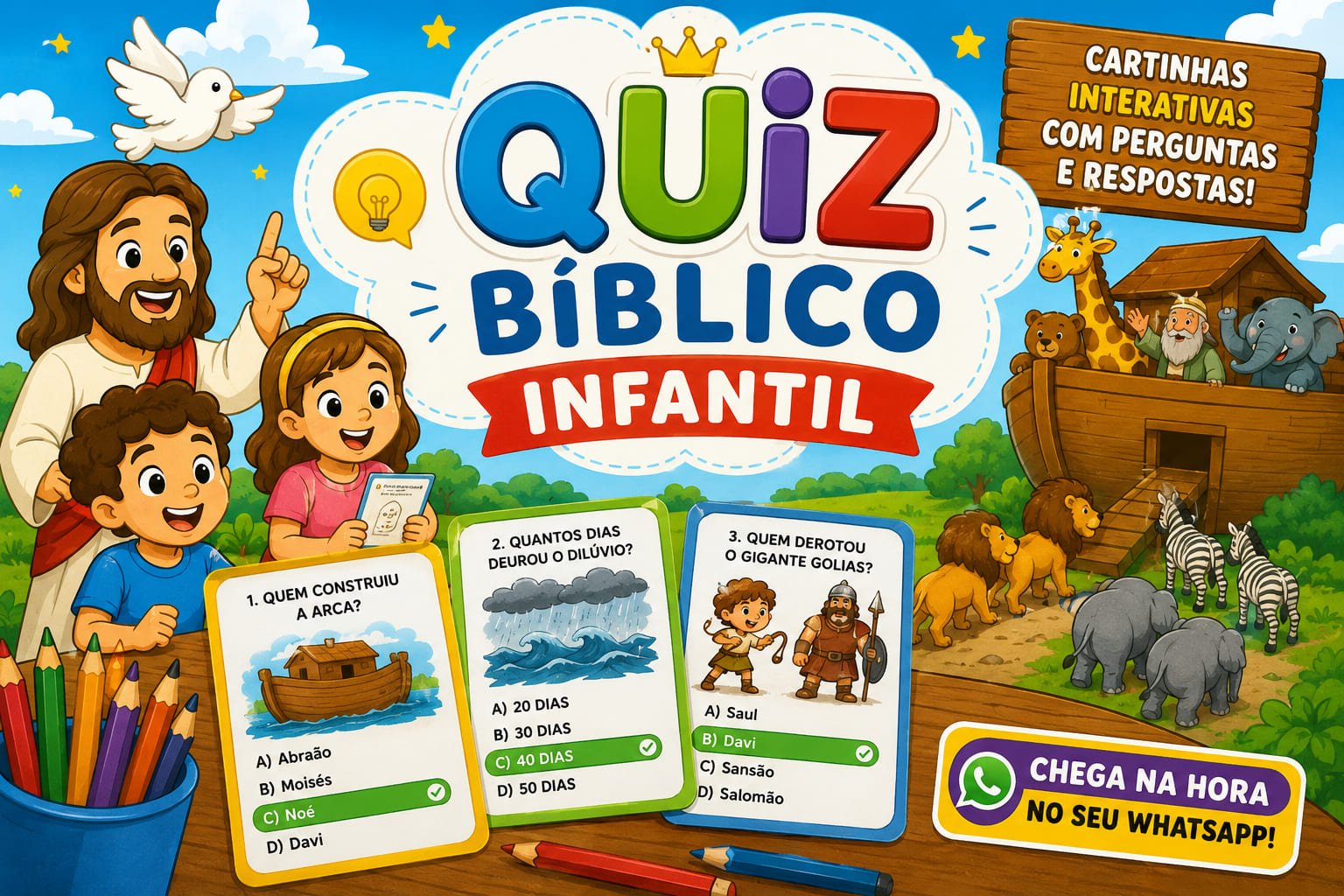 Quiz Bíblico Infantil